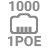 1x 1000Mbps PoE